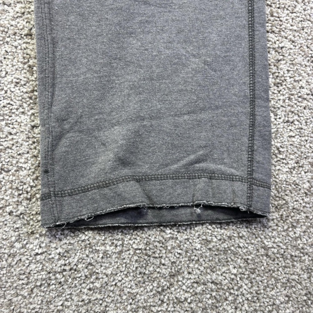 Aeropostale Sweatpants Womens Medium Gray Fleece Logo Pants Drawstring Y2K Fem - Picture 2 of 8